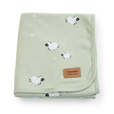 Paturica Moale Si Hipoalergenica, Bumbac Jersey, 65x80 Funny Farm Pjb06ff51-038