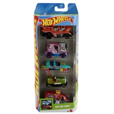 SET 5 MASINI HOT WHEELS HW FUN PARK VIVMT1806_JBJ88