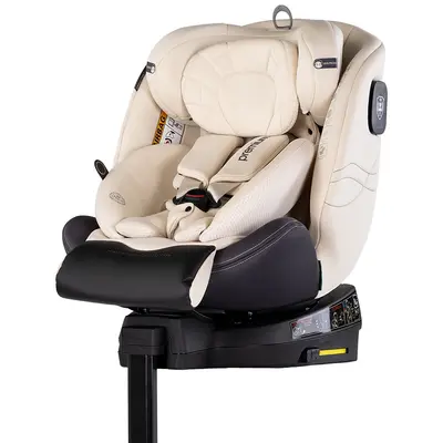 Scaun auto Chipolino Premium I-Size 40-150 cm cu sistem Isofix biscotta HUBSTKPR02503BI