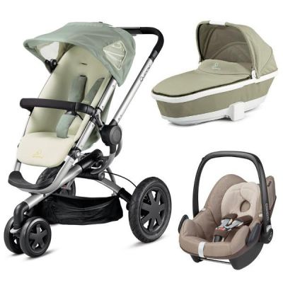 Carucior Buzz bej + Landou Foldable + Cos Auto Maxi Cosi Pebble - BCT60305_1_1