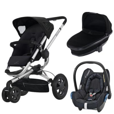 Carucior Buzz black + Landou Foldable + Cos Auto Maxi Cosi Cabriofix - BCT60305_4_1