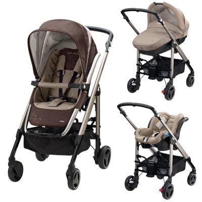 Carucior copii 3in1 Trio Loola2 Walnut Brown - BCT1964_2