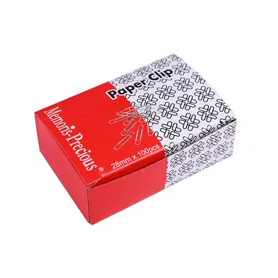 Agrafe Memoris-Precious, 28 mm, zincate, 100 bucati/cutie BPTCBV017112