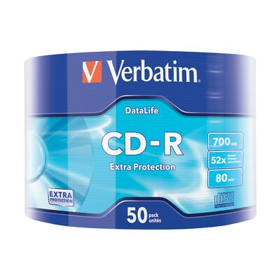 CD-R Verbatim, 52x, 700 MB, 50 bucati/shrink BPTCVB010102