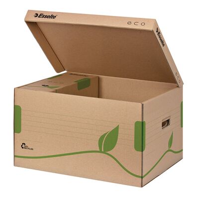 Container de arhivare Esselte Eco cu capac pentru Cutii 8/10 BPTCSL080923B