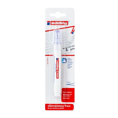 Creion corector Edding 7700, varf 1-2 mm, blister BPTCED7700B