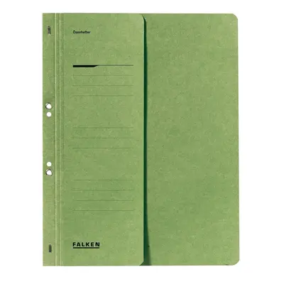 Dosar cu gauri 1/2 Lux Falken, carton, 250 g/mp, verde BPTCFA0934