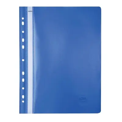 Dosar cu multiperforatii Noki, orange peel, albastru, 25 bucati/set BPTCDY200401