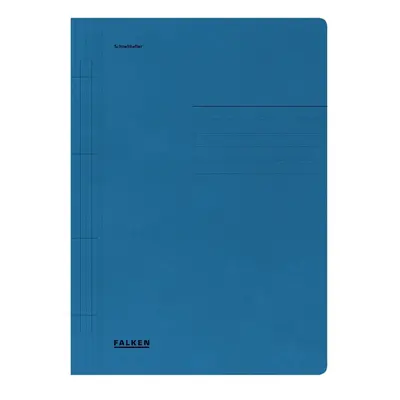 Dosar cu sina Lux Falken, carton, 250 g/mp, albastru BPTCFA09502