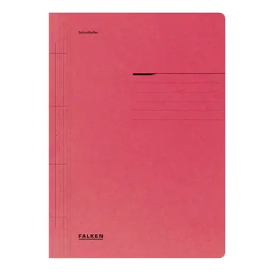 Dosar cu sina Lux Falken, carton, 250 g/mp, rosu BPTCFA09503