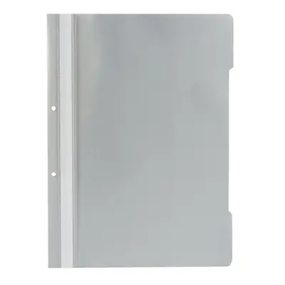 Dosar cu sina si 2 perforatii Noki, gri, 25 bucati/set BPTCLM014