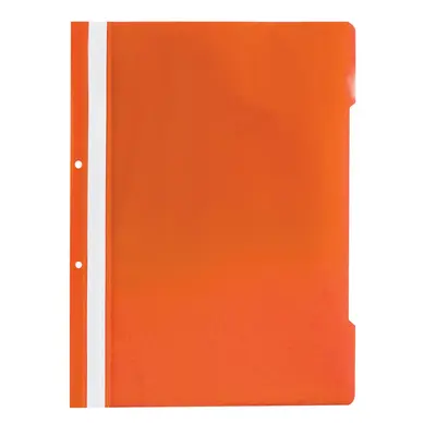 Dosar cu sina si 2 perforatii Noki, portocaliu, 50 bucati/set BPTCLM032