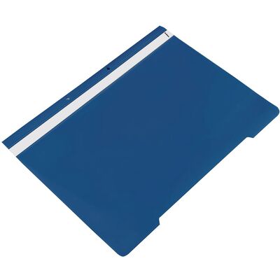 Dosar plastic cu sina si 2 perforatii, bleumarin BPTCDW000004