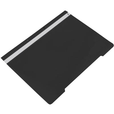Dosar plastic cu sina si 2 perforatii, negru BPTCDW000003