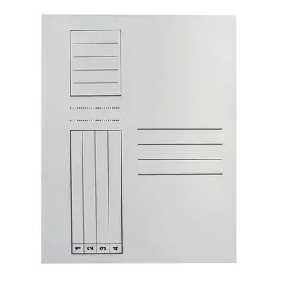 Dosar plic, carton, alb, 10 bucati/set BPTCDL302M