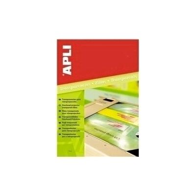 Film retroproiector Apli, A4, 100 file/top BPTCAL7114