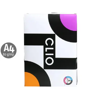 Hartie copiator Clio, A4, 80g, 500 coli/top, 5 topuri/cutie BPTCNF1220