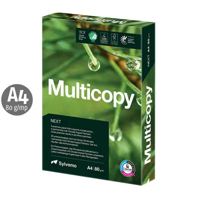 Hartie copiator Multicopy Next, A4, 80 g, 500 coli/top, 5 topuri/cutie BPTCNF1184