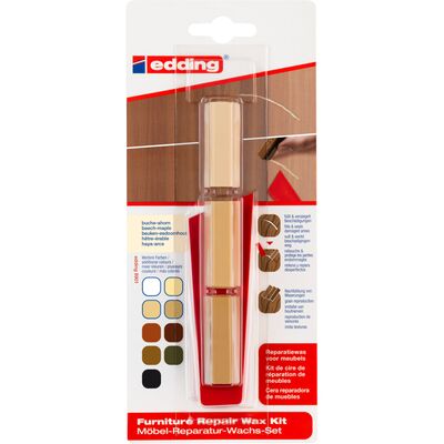Kit Edding 8901, ceara pentru reparatii mobila, artar, blister BPTCED890111