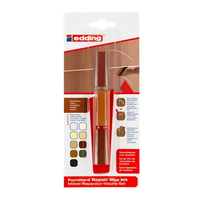 Kit Edding 8901, ceara pentru reparatii mobila, cires, blister BPTCED89016B