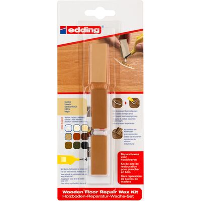 Kit Edding 8902, ceara pentru reparatii pardoseala, fag, blister BPTCED89028B