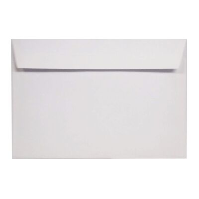 Plic C6, 114 x 162 mm, alb, banda silicon, 80 g/mp, 1000 bucati/cutie BPTCKF10101