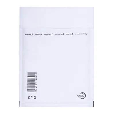 Plic cu protectie, 150 x 210 mm (interior), alb, banda silicon, 90 g/mp, 100 bucati/cutie BPTCKF70015