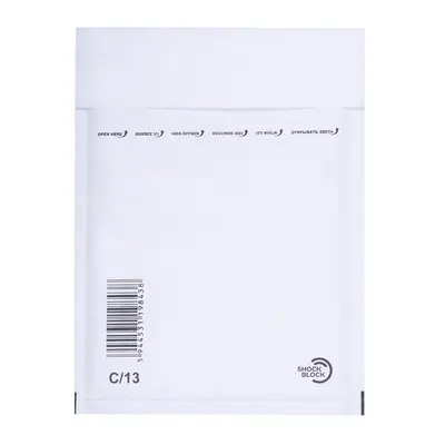 Plic cu protectie, 150 x 210 mm (interior), alb, banda silicon, 90 g/mp, 5 bucati/set BPTCKF70010