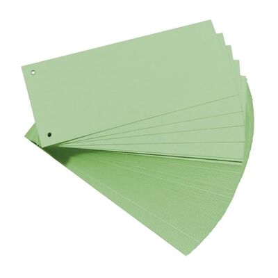 Separatoare Exacompta, color, 105 x 240 mm, verde BPTCFA05421