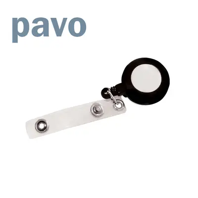 Snur retractabil pentru ecuson, 70 cm, 10 bucati/cutie BPTCPV010402