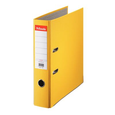 Biblioraft Esselte Economy, PP, A4, 75 mm, galben BPTCSL1401