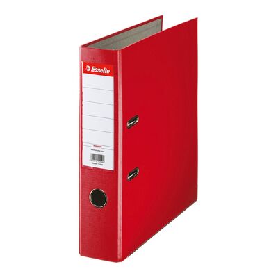 Biblioraft Esselte Economy, PP, A4, 75 mm, rosu BPTCSL1404