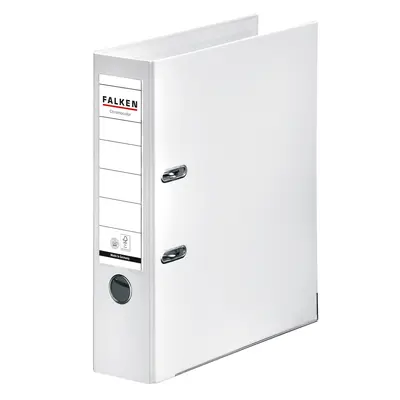 Biblioraft Falken Chromocolor, 80 mm, alb BPTCFA026802