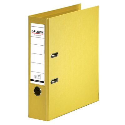 Biblioraft Falken Chromocolor, 80 mm, galben BPTCFA026806