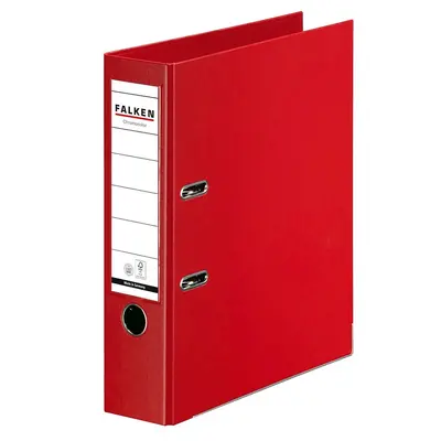 Biblioraft Falken Chromocolor, 80 mm, rosu BPTCFA026804