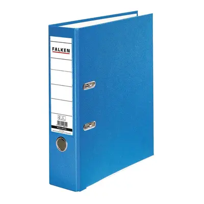 Biblioraft Falken plastifiat, 80 mm, bleu BPTCFA029812