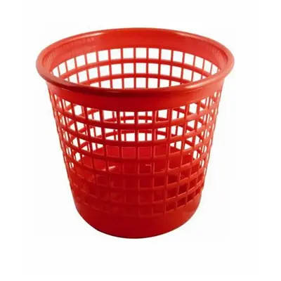 Cos hartii, plastic,10L, rosu BPTCAP623011