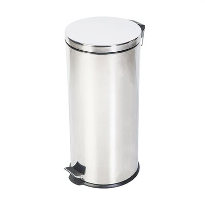 Cos inox cu pedala si galeata interioara, 30L BPTCSMR0009