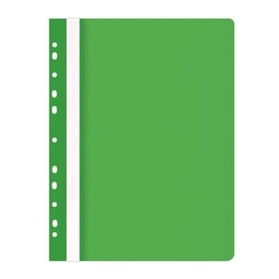 Dosar Donau, cu sina si 11 perforatii, verde BPTCDN100542