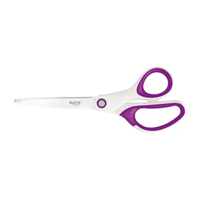 Foarfece pentru birou Leitz WOW Titanium, 20.5 cm, mov BPTCSL890001