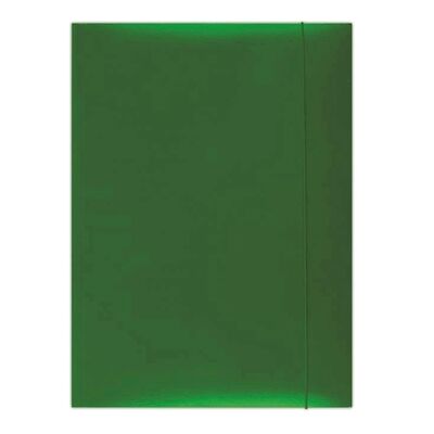 Mapa cu elastic Donau, carton plastifiat, verde BPTCDN100712