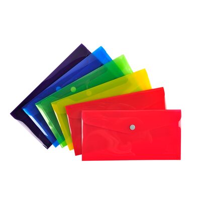 Mapa protectie, inchidere cu buton, DL, diverse culori BPTCFA034420