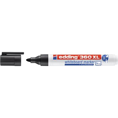 Marker Edding 360XL pentru tabla, varf 1.5-3 mm, negru BPTCED6619001