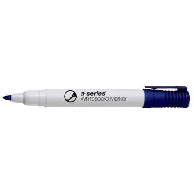 Marker pentru tabla A-series, varf rotund, 2 mm, albastru BPTCAY01074