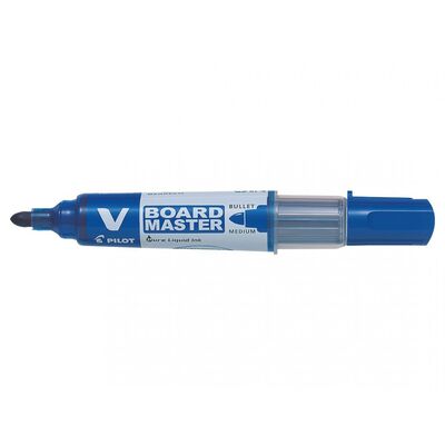 Marker pentru tabla Pilot V-Board, varf rotund, 2.3-6 mm, albastru BPTCPI500028