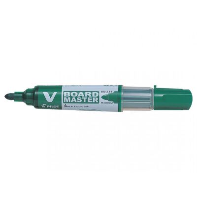 Marker pentru tabla Pilot V-Board, varf rotund, 2.3-6 mm, verde BPTCPI500029