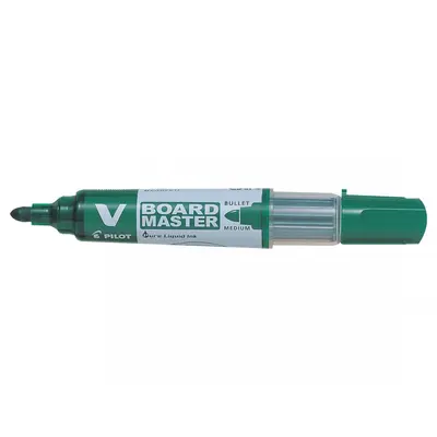 Marker pentru tabla Pilot V-Board, varf rotund, 2.3-6 mm, verde BPTCPI500029