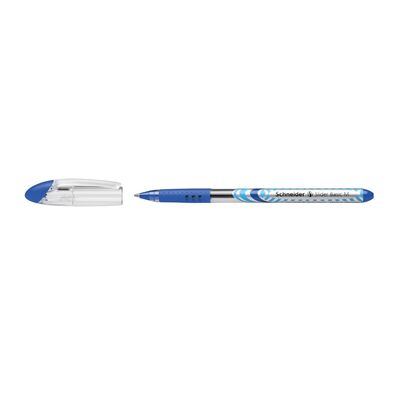Pix cu gel Schneider Slider M, corp transparent, varf 0.4 mm, albastru BPTCSCH151103