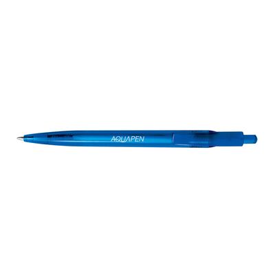 Pix cu mecanism, Aquapen, 0.7 mm, plastic reciclat, albastru BPTCAY863003