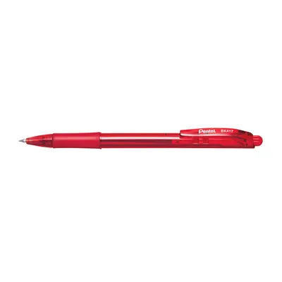 Pix cu mecanism, Pentel, BK-417, 0.7 mm, plastic, rosu BPTCPE417002